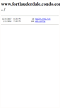 Mobile Screenshot of fortlauderdale.condo.com