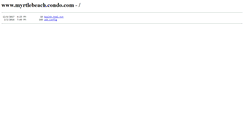 Desktop Screenshot of myrtlebeach.condo.com