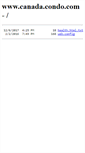 Mobile Screenshot of canada.condo.com