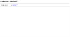 Desktop Screenshot of croatia.condo.com