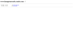 Desktop Screenshot of hamptonroads.condo.com