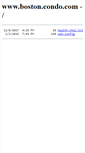 Mobile Screenshot of boston.condo.com