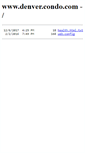 Mobile Screenshot of denver.condo.com
