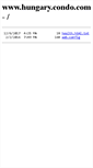 Mobile Screenshot of hungary.condo.com