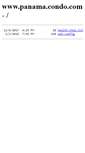 Mobile Screenshot of panama.condo.com