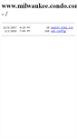 Mobile Screenshot of milwaukee.condo.com