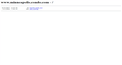 Desktop Screenshot of minneapolis.condo.com